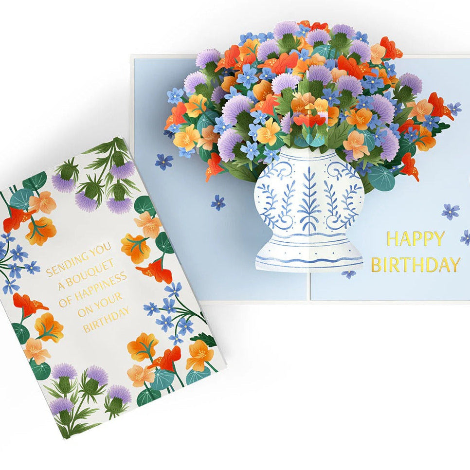 3D Birthday Bouquet Card