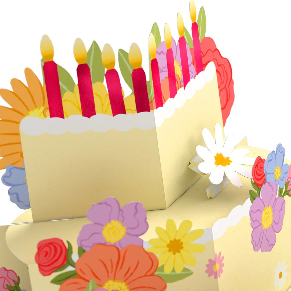 3D Floral Birthday Card