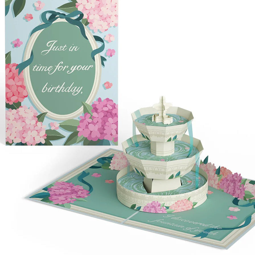3D Fountain Card