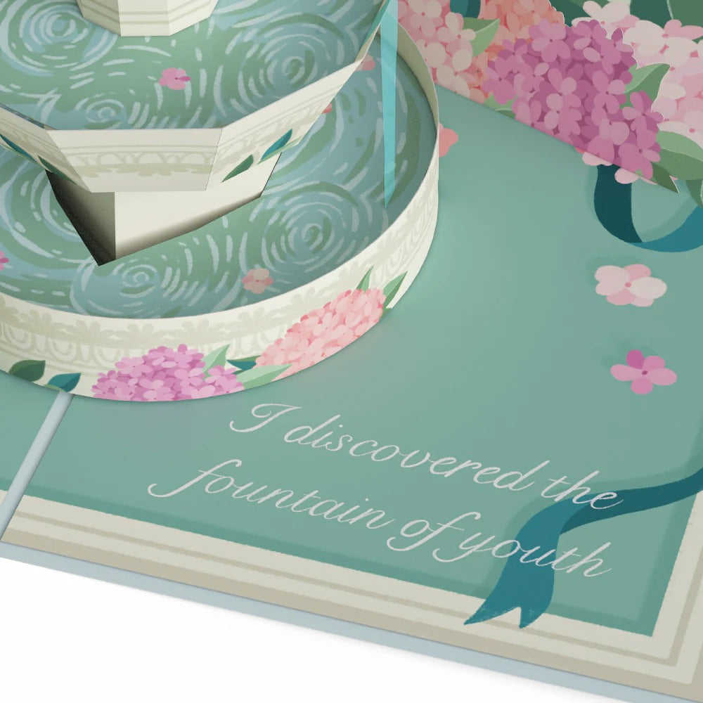 3D Fountain Card