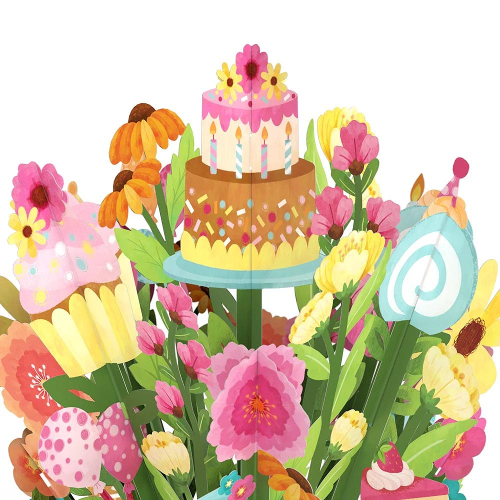 A lovely bouquet of birthday wishes
