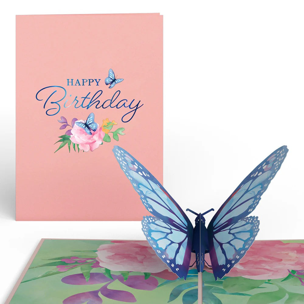 3D Butterfly Birthday Card