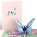 Blue Morpho Butterfly Greeting Card
